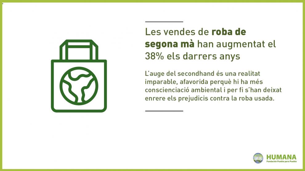 Les vendes de roba de segona mà han augmentat els darrers anys